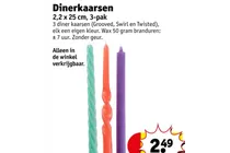 dinerkaarsen