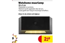 watshome muurlamp