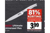 ultimate universeel mes