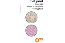 textiel met print