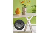 luna capsule eettafel