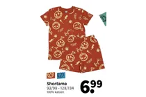 shortama pyjama set