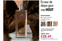 men s collection dark wood eau de toilette