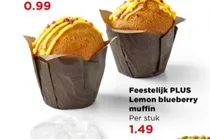lemon blueberry muffin
