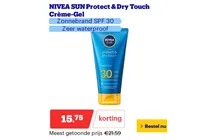 nivea sun protect dry touch creme gel