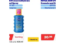 nivea sun protect hydrate zonnebrand spray
