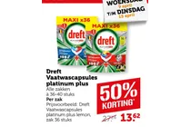 vaatwascapsules platinum plus