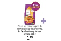 ah excellent deegmix voor wafels