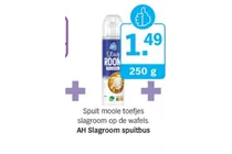 ah slagroom spuitbus