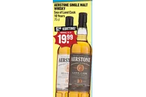 aerstone single malt whisky land cask