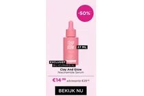 clay and glow niacinamide serum