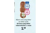 extra lang lekker volkorenbollen