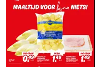 geschilde kruimige aardappel