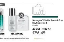 novage wrinkle smooth trial routine mixed