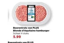 blonde d aquitaine hamburger