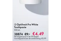 optifresh pro white toothpaste