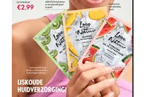 love nature glowing gel to ice face mask