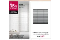 karwei aluminium jaloezie 25 mm antraciet