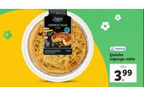 quiche asperge zalm