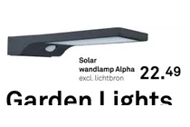 solar wandlamp alpha