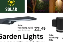 solar wandlamp alpha