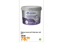 sigma muurverf interieur wit