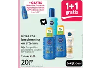 nivea sun gezichtszonnecreme sensitive spf 50