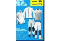 mascot werkbroek advanced ultimate stretch wit