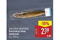 gerookte hele makreel