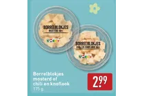 borrelblokjes mosterd