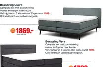 boxspring claire