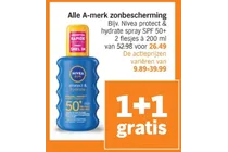 nivea protect hydrate spray spf 50