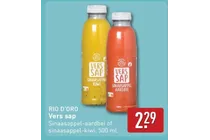 sinaasappel kiwi sap