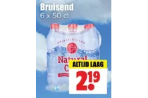 natural crystal clear bruisend water