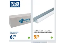 metalen metalstud vloer plafondprofiel ligger