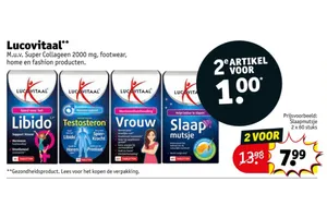 Lucovitaal Libido aanbieding