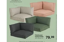 palletkussen hoekset hidde