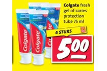 colgate fresh gel of caries protection