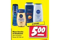 douche of deodorant