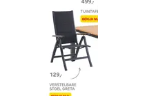 verstelbare stoel greta