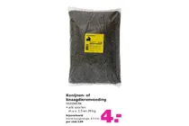 konijnen of knaagdierenvoeding