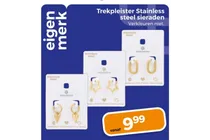 stainless steel oorbellen