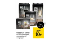 glazenset kristal