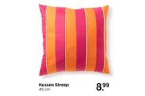 kussen streep