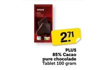 85 cacao pure chocolade tablet