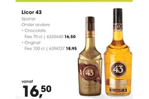 licor 43 chocolate