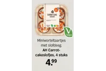 carrot cakeslofjes