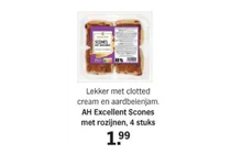 excellent scones met rozijnen