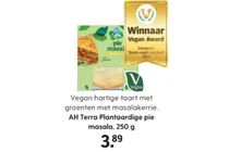ah terra plantaardige pie masala