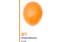 oranje ballonnen